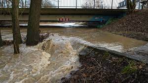Hochwasser n (genitive hochwassers, plural hochwasser). Uberschwemmung In Baden Wurttemberg Donau Rhein Und Neckar Tauwetter Sorgt Fur Hochwasser Im Sudwesten Pegelstande Sinken Leicht Sudwest Presse Online