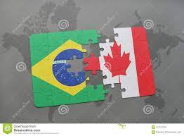 Dia 15 de fevereiro é o dia da bandeira no canadá. Confunda Com A Bandeira Nacional De Brasil E De Canada Em Um Fundo Do Mapa Do Mundo Ilustracao Stock Ilustracao De Canadense Fundo 101041643