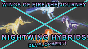 You don't need permission to use any of the ideas in this book. Nightwing Hybrids Wings Of Fire The Journey Youtube
