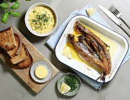 Grilled Kipper With Creamy Scrambled Eggs Recipe Abel Cole Scrambled Eggs Recipe Recipes Scrambled Eggs