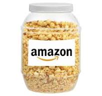 NC Custom: Large Plastic Jar - Caramel Popcorn. Supplied By ...