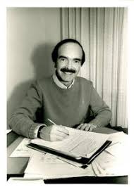 Dick Whiting sitting at desk