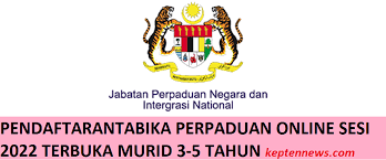 Sistem maklumat jpnin hari : Pendaftaran Tabika Perpaduan Online Permohonan Sesi 2022 Terbuka Kepada Murid 3 5 Tahun Keptennews Com