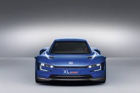 First Look At Vw S New Xl Sport Concept With 200ps V2 Ducati Engine Carscoops Sports Car Electric Sports Car Car Volkswagen