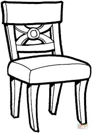 Beach Chair Clipart Black And White Chair Chair Drawing Kitchen Table Chairs