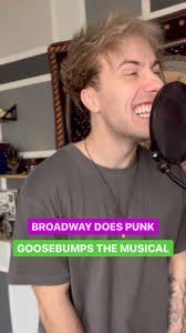 GOOSEBUMPS 👻, Super stoked and honored to do this one for  @goosebumpsthemusical. I love all things spooky and broadway so this was a  no brainer. Go stream their original cast album