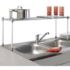 Pont Evier Extensible Desserte Et Rangement De Cuisine Salle A Manger Et Cuisine Meuble Gifi Evier Etagere Evier Rangement Cuisine