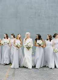 Dusty Blue Bridesmaid Dresses For Southern Garden Party Wedding At The Corinthian In H Dusty Blue Bridesmaid Dresses Bridesmaid Dresses Bridesmaid Dresses Boho