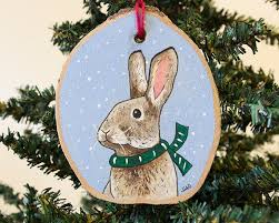 Green rabbit christmas ornaments holiday decor handmade. Pin On Christmas