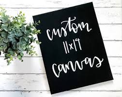 Free shipping on orders over $35. Wall Art Quotes Canvas Etsy