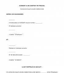 Maybe you would like to learn more about one of these? Avenant Au Contrat De Travail Remuneration Modele