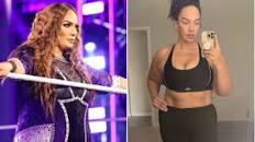WWE star Nia Jax shows off abs in workout gear: 'Work in ...