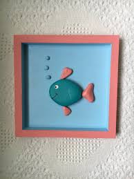 $40 off your qualifying first order of $250+1 with a wayfair credit card. Fish Decor Fish Pebble Art Framed Painted Pebble Art For Etsy Pebble Art Pebble Painting Fish Wall Art