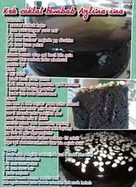 Resepi kek buah bakar azlina ina. Resepi Kek Coklat Cheese Leleh Azlina Ina Resepi Merory Sedap Betul