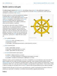 Y también este libro fue escrito por un escritor de libros que se. Noble Camino Ctuple Noble Octuple Sendero Conceptos Filosoficos Budistas