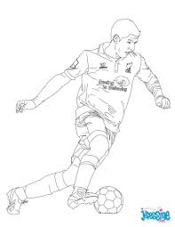 Coloriage Du Joueur De Foot Luis Suarez A Imprimer Gratuitement Ou Colorier En Ligne Sur Hellokids Com Coloriage Football Coloriage Coloriage Joueur De Foot