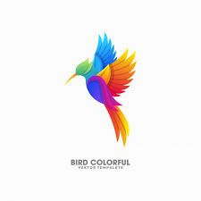Ptak Kolorowy Ilustracja Wektor Szablon Premium Vector Freepik Vector Logo In 2020 Logo Illustration Design Bird Logo Design Logo Design Creative