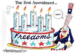 A political cartoon, a type of editorial cartoon, is a cartoon graphic with caricatures of public figures, expressing the artist's opinion. Sweet Freedom Political Cartoons Orange County Register