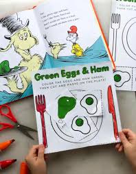 Create your own custom printable pages and worksheets using a to z's tools: Green Eggs Ham Printable Worksheet Literacy Learn