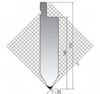 Straight Sword Right Angle Bending Standard Upper Punch