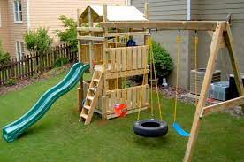10 Smart Small Garden Design Ideas For Your Inspiration Design Decorating Backyard Swing Sets Backyard Swings Swing Set Diy
