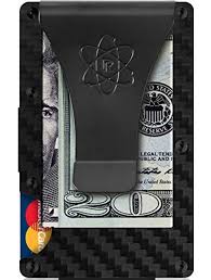 If you have multiple credit cards, some of which barely ever see the light of day, perhaps it's time to konmari your wallet. Buy Carbon Fiber Wallet For Men Rfid Minimalist Credit Card Holder With Metal Money Clip Slim Rigid Front Pocket Wallets Online Topofstyle