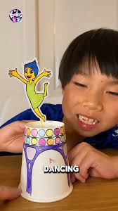 Inside Out 2 Movie DIY Making A Dancing Joy💃| Easy Craft for Kids #shorts  #insideout2 #papercraft