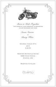 If You Were Born To Ride Together Here Is The Wedding Invite For You Motorcycle Wedding Invitations Personalised Wedding Invitations Custom Wedding Invitations