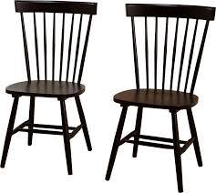 Black And Wood Kitchen Chairs Roudebush Solid Wood Dining Chair Solid Wood Dining Chairs Black Kitchen Chairs Dining Chairs