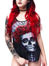 Maybe you would like to learn more about one of these? Lethal Angel Clothing Womens Skull Apparel Inked Shop