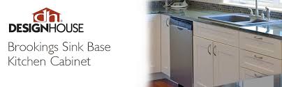 The 30 inch stainless steel undermount kitchen sink is a wide rectangular single bowl 16 gauge sink built to handle the demands of everyday use in your modern day kitchen. Amazon Com Design House Brookings 30 Inch Sink Base Cabinet White Shaker Furniture Decor