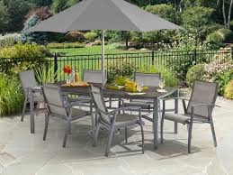 Ventura Sling 7 Pc Aluminum Dining Set Fortunoff Backyard Store Outdoor Patio Set Outdoor Patio Teak Furniture