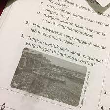 Tuliskan Bentuk Kerja Sama Masyarakat Yang Tinggal Di Lingkungan Berikut Brainly Co Id