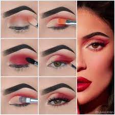 It's just that you need to understand some basic tips like how to blend colors using right brush and speed. 120 Red Eyeshadow Ideas Red Eyeshadow Eyeshadow Makeup