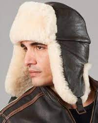 Men S Sheepskin Hats Aviator Hat Hats For Men Hats