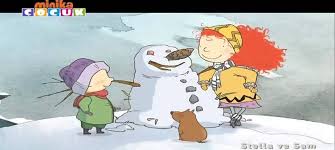 Stella And Sam Sam And The Snowman Cartoon Snowman Cartoon Stories For Kids Winter Theme