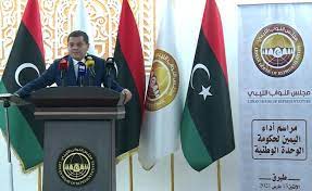Libya's interim pm has named a new transitional cabinet, the first step to forming an elected. Libya S New Interim Pm Takes Office Jordan Times