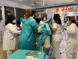 Fotos: Entrenamiento de profesionales sanitarios con el simulador en  Emergencias Obstétricas del Hospital Río Hortega de Valladolid | El Norte  de Castilla