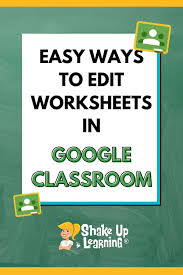 Stop Asking How To Put A Worksheet In Google Classroom Suls018 In 2020 Google Classroom Assignments Google Classroom Classroom Tech