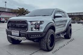Ford Endeavour Everest Becomes Half An F 150 Raptor In Thailand