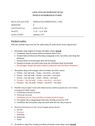 40 contoh soal pppk kemampuan manajerial beserta kunci. Contoh Soal Pilihan Ganda Promosi Kesehatan Berbagi Contoh Soal