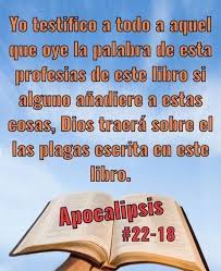 APOCALIPSIS 22 : 18.