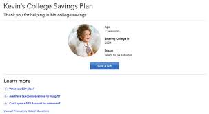 college gifting program 529 savings