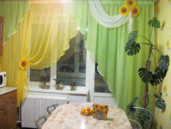 See more ideas about kitchen curtains, curtains, vertical blinds. The Most Beautiful Curtains In The Kitchen Photo And Description