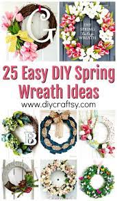 Spring Diy Diy Spring Wreath Spring Wreath