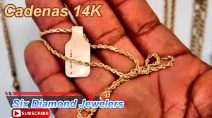 Cadenas De Oro 14k Youtube