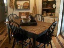 Set of 4 farmhouse chair pads with ties, four beige sage green braided circle chair cushions, natural multi color braids dining room seat pad country rustic farm table decor, 15 round synthetic wool 4.6 out of 5 stars 6 Primitive Dining Room Primitive Dining Rooms Primitive Dining Room Home Decor