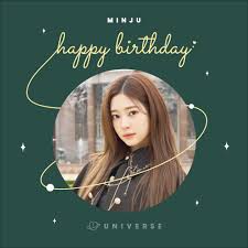 Special thanks all subscribers thanks for supporting us. Universe Official On Twitter Happy Minju Day Universe Izone Minju ê¹ë¯¼ì£¼ Izone Planet Hbd 0205 Kimminju