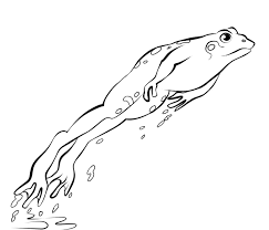 Great selection of frog clipart images. Cartoon On Net Cartoon Frog Jumping Drawing