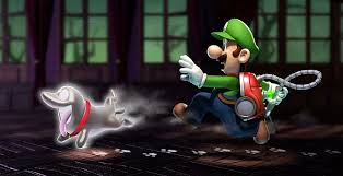Behaving mischievously and punching to attack, they are the successor to greenies from luigi's mansion: Hd Wallpaper Come Back Er Doggie Luigi Luigis Mansion Dark Moon Ghost Wallpaper Flare